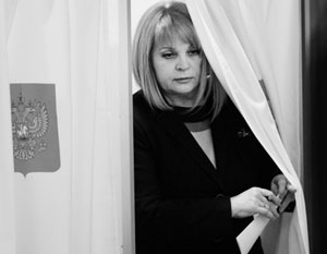 В Центризбиркоме Памфилова будет бороться за права избирателей