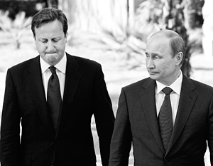 Дэвид Кэмерон, ныне агитирующий за невыход из Евросоюза, уверяет, что Владимир Путин будет счастлив, если Британия покинет ЕС