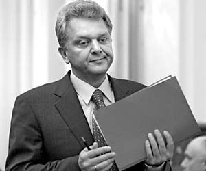 Министр промышленности и энергетики РФ Виктор Христенко 