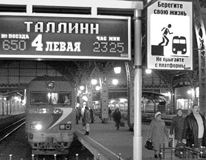 РФ отменяет поезд в Таллин