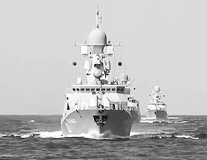 Российские боевые корабли прошли в окрестностях острова Кубасима недалеко от архипелага Сенкаку