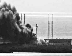 Ракета Falcon 9 взорвалась при тестовых испытаниях