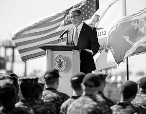 Обещания Эштона Картера обеспечить «мир, стабильность и прогресс» на Тихом океане перемежались рассказами о повышении убойности и боеспособности американских вооружений