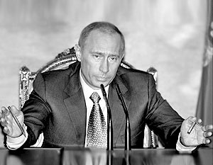 Владимир Путин потратится на акции