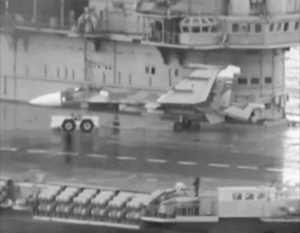 Опубликовано видео прохода российской авианосной группы через Ла-Манш