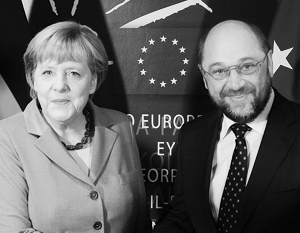 Если Мартин Шульц станет министром иностранных дел в кабинете Ангелы Меркель, они «запоют в унисон»
