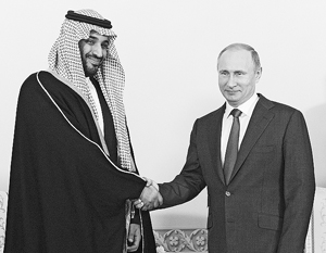 Принципиальными оказались переговоры Путина с саудовским принцем Мухаммадом ибн Салманом