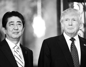 Премьер-министр Синдзо Абэ заявил о понимании Трампом важности диалога России и Японии‍