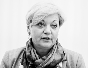 Возле дома главы Нацбанка Украины Валерии Гонтаревой прошла акция протеста