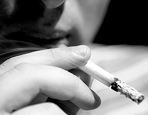 Законопроектом предусматривается поэтапное снижение количества смолы и никотина до нормативов, предлагаемых ЕС