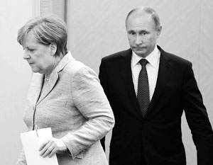 В Сочи прошли переговоры Путина и Меркель