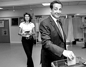 Саркози взял большинство