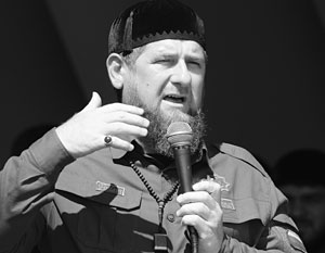 Рамзан Кадыров на митинге в Грозном 4 сентября 2017 года