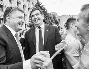Киев препятствует не только въезду Михаила Саакашвили на Украину, но и просто его контакту с украинскими пограничниками