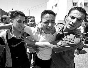 Израиль наносит удар по Газе