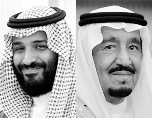 Мухаммед бен Салман (слева) является сыном действующего короля Салмана (справа). Для Саудовской Аравии это политик принципиально нового типа