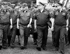 В свите министра обороны России военачальники с лишним весом встречаются все реже и реже