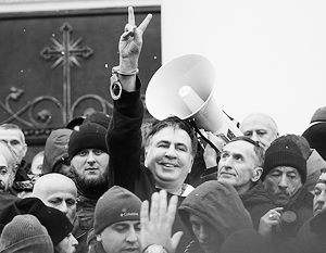 «Я отсюда уйду только победителем!», - объявил Саакашвили