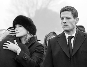 Мария Шукшина и Джеймс Нортон сыграли мафиозную русско-еврейскую семью в британском сериале «МакМафия»