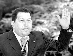 Чавес прилетел за оружием