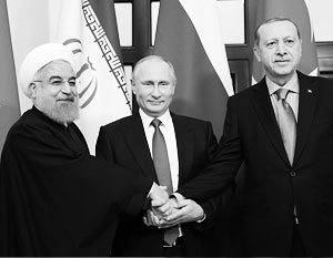 Интересы России, Ирана и Турции в Сирии совпадают далеко не всегда