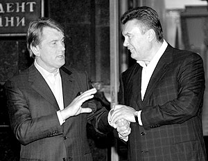 Ющенко поддержит Януковича