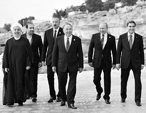 Западные СМИ быстро окрестили заключение «Каспийской пятеркой» соглашения о статусе Каспийского моря триумфом России