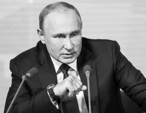 Путин проводит четырнадцатую большую пресс-конференцию