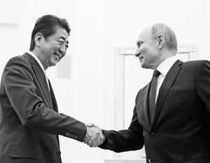 Путин и Абэ хотят подписать договор 