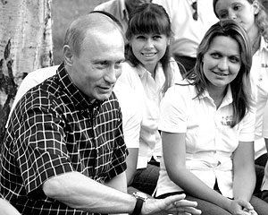 Путин призвал молодых