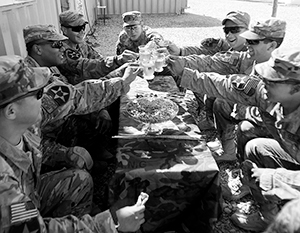 Пьянство является привычным явлением для американской армии