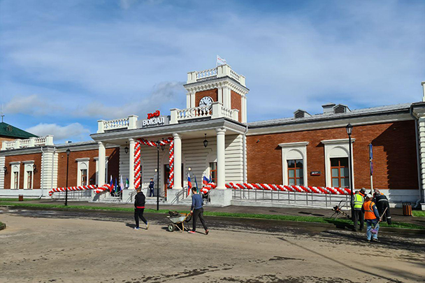 Сосногорск. Так выглядит новый железнодорожный вокзал