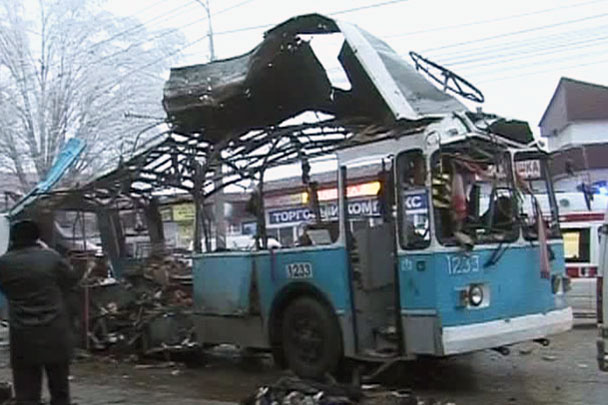 Взрыв произошел в 8.25 в троллейбусе № 15