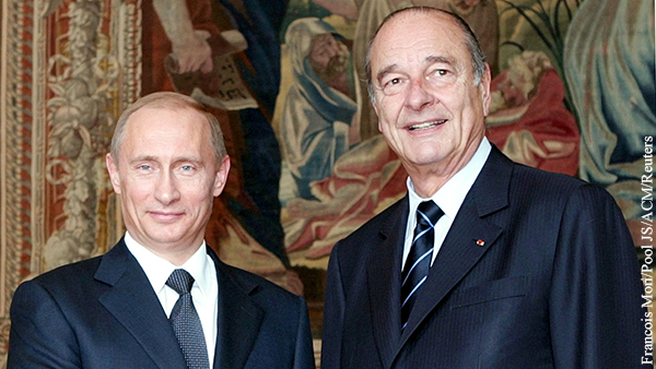 Путин прилетел в Париж на похороны Ширака