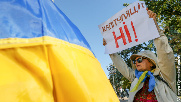 «Формула Штайнмайера» выводит Украину на путь распада