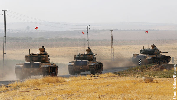 Войска Турции начали пересекать сирийскую границу