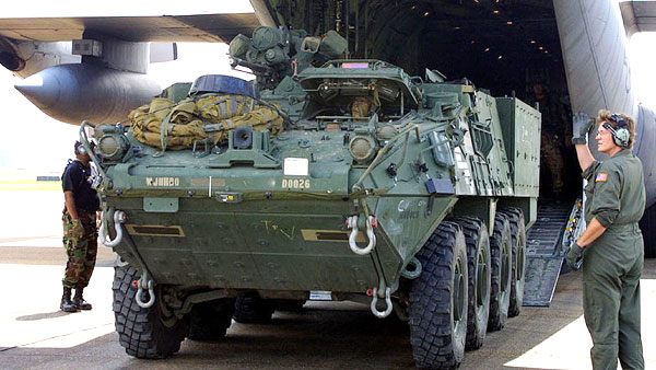 США представят новое поколение боевых машин Stryker