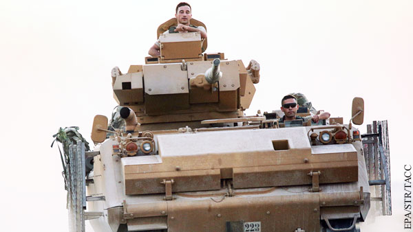 Турецкие войска попытались перекрыть стратегическое шоссе в Сирии