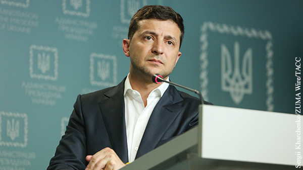 Зеленский назвал условия отвода сил в Донбассе