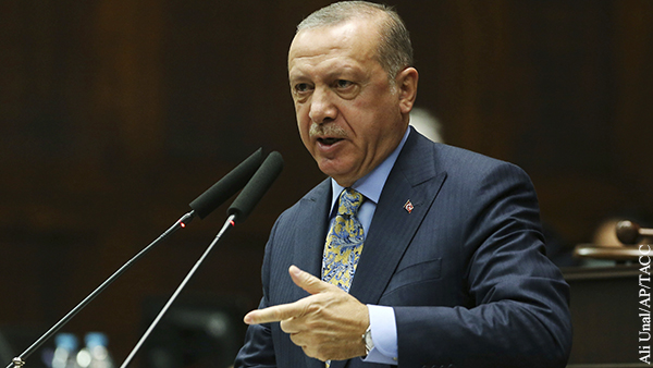 Эрдоган сообщил о захвате крупного района на северо-востоке Сирии