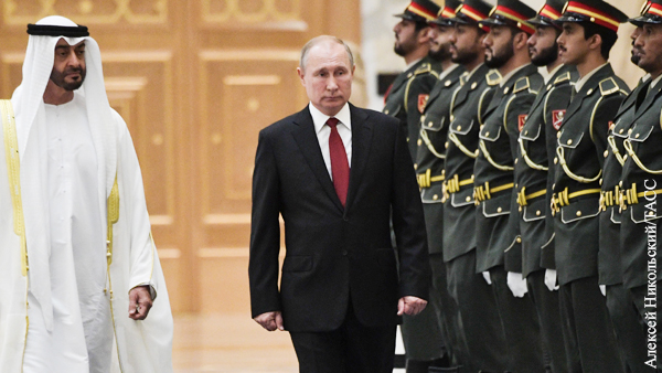 В Британии назвали Путина самым влиятельным иностранным лидером на Ближнем Востоке