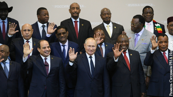 В Африке почти всем нужна Россия