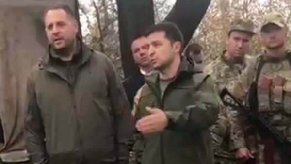 Зеленский разругался с украинскими националистами в Донбассе