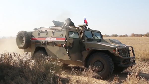 Военная полиция России прибыла в Кобани для совместного патрулирования с Турцией