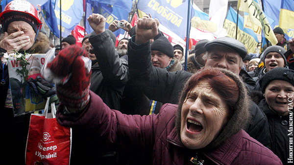 Украина заблудилась на майдане 