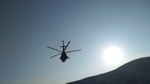 Российские вертолеты провели первое патрулирование на северо-востоке Сирии