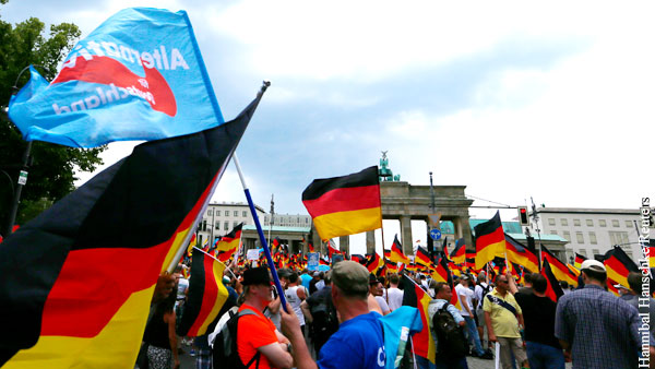 Немецкая партия заявила о «неприемлемом акте агрессии» США