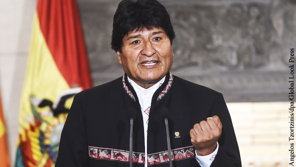 Моралес объявил о госперевороте в Боливии и подал в отставку