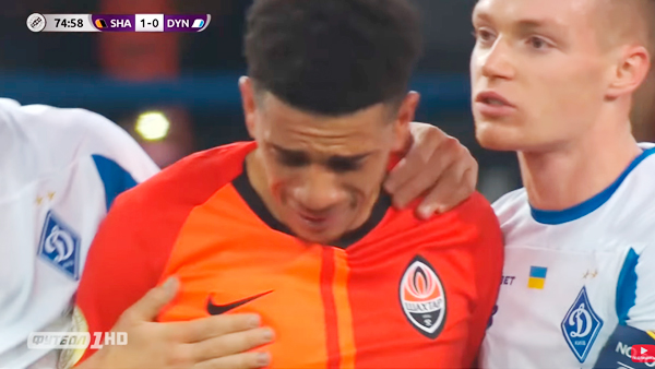 Украинские расисты довели бразильских футболистов до слез