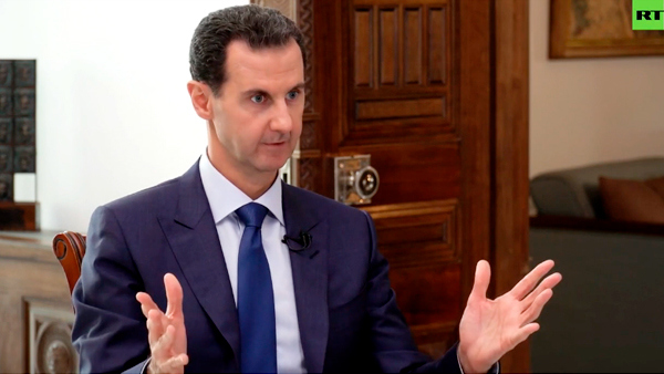 Асад объяснил, зачем Россия присутствует в Сирии 